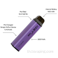 IGET สตรอเบอร์รี่น้ำแข็งรสชาติดี 3000 พัฟ vape